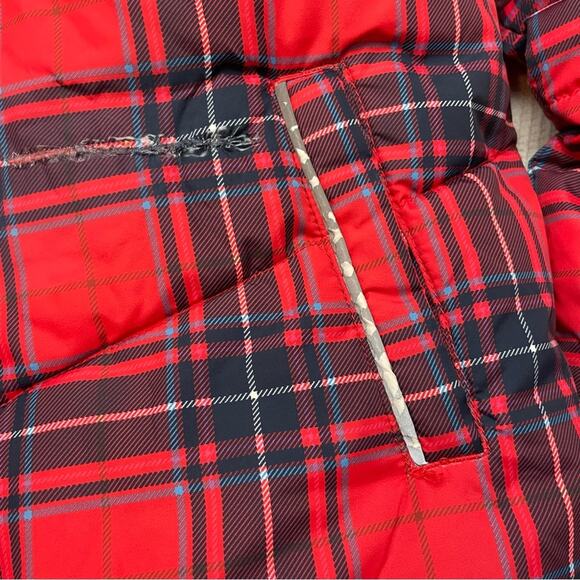 Mini Boden plaid winter jacket - Picture 8 of 9